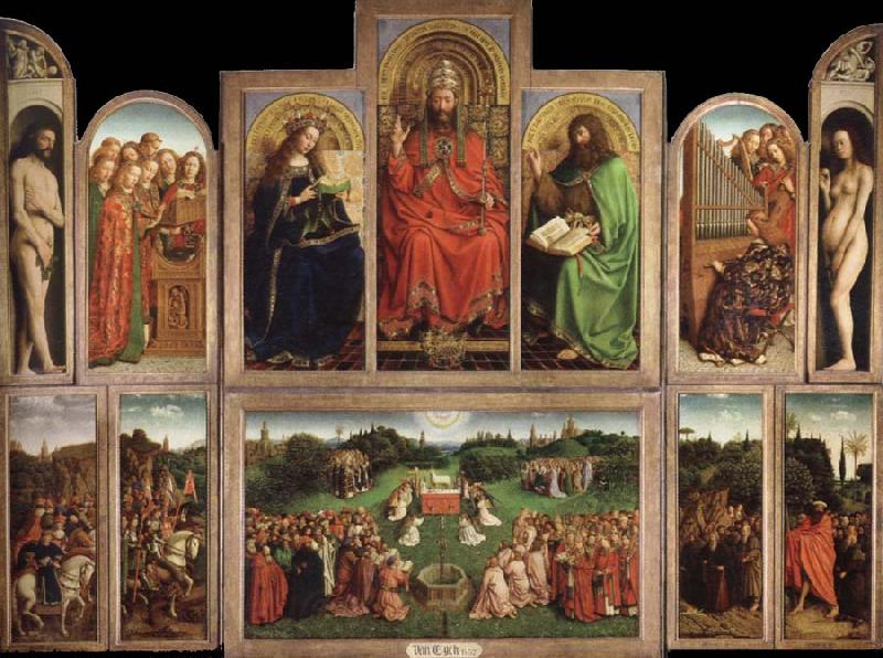 Jan Van Eyck Ghent Altarpiece